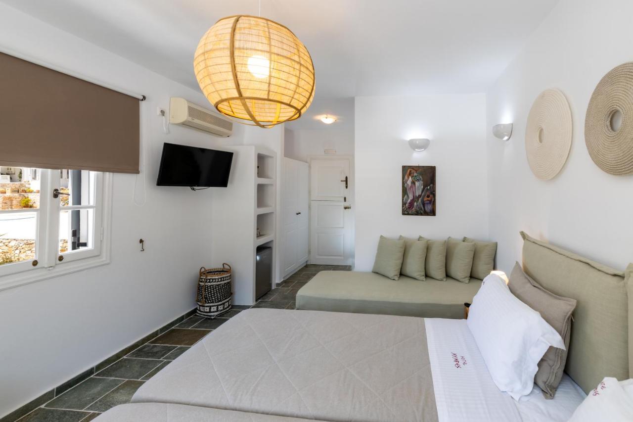 Nymfes Hotel Камараи Экстерьер фото