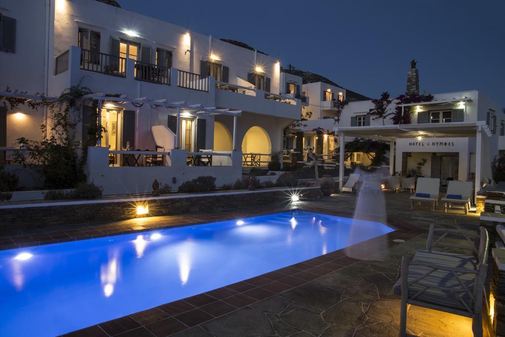 Nymfes Hotel Камараи Экстерьер фото